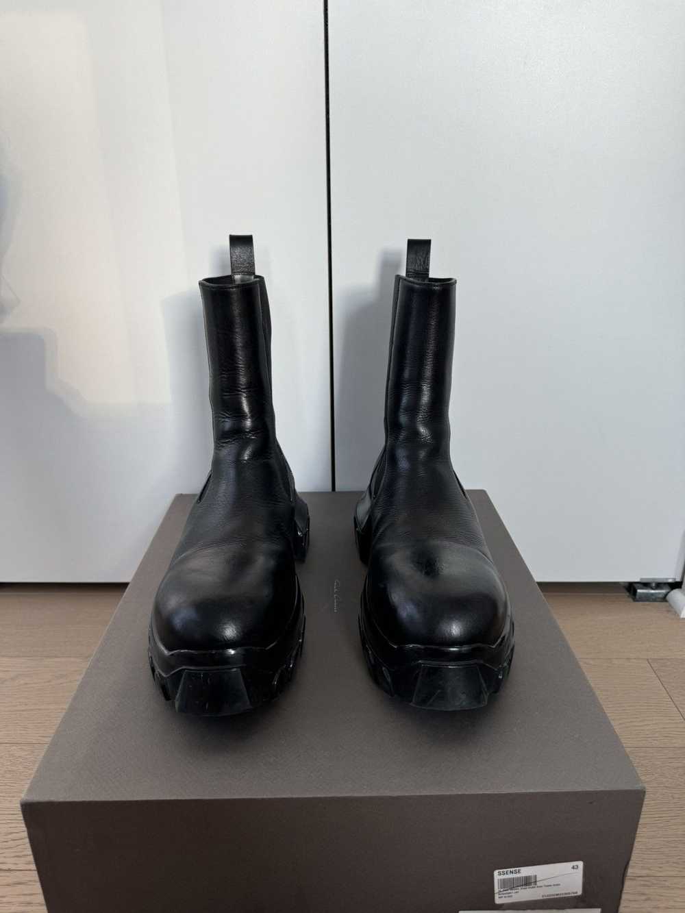 Rick Owens *RARE* Beatle Bozo Tractor Boots with … - image 2