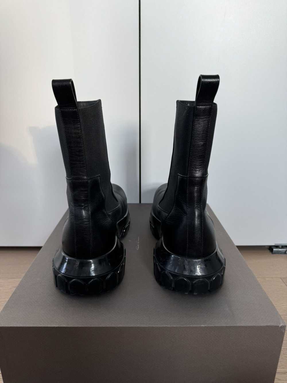 Rick Owens *RARE* Beatle Bozo Tractor Boots with … - image 4