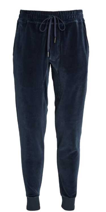 Managed by hewi Tom Ford Navy Velour Sweatpants