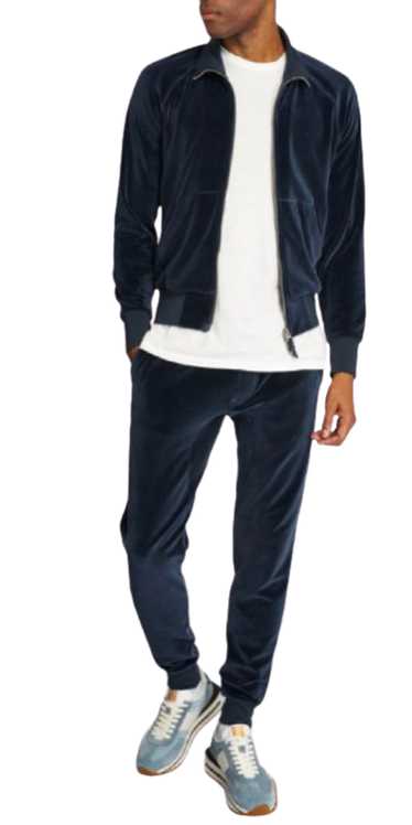 Managed by hewi Tom Ford Navy Velour Sweatpants