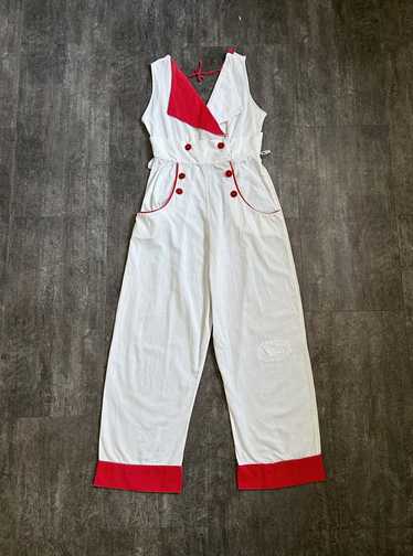 1930s jumpsuit . vintage 30s sportswear . size sm… - image 1