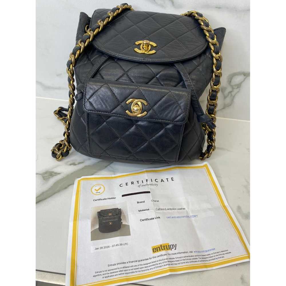 Chanel Duma pony-style calfskin backpack - image 10