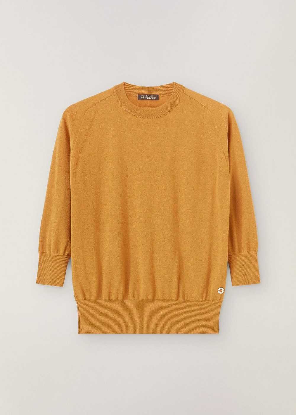 o1loc1c0124 Roundneck Sweater in Honey - image 1