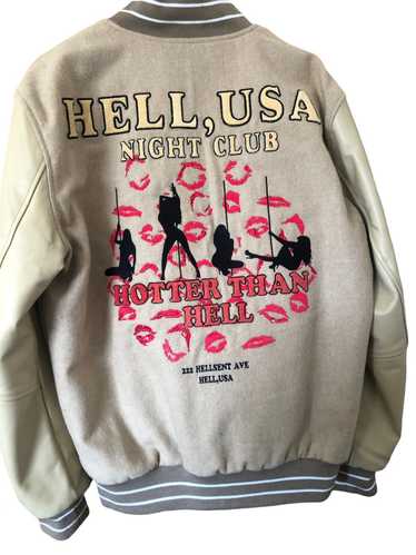 Streetwear Hell USA Varsity Jacket Hotter than Hel