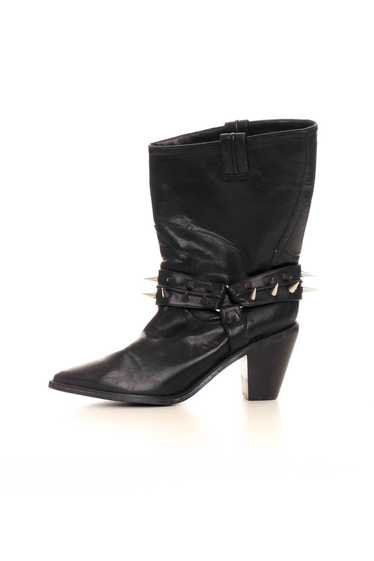 Not-Quite-Vintage Spike Cowboy Boots - 11