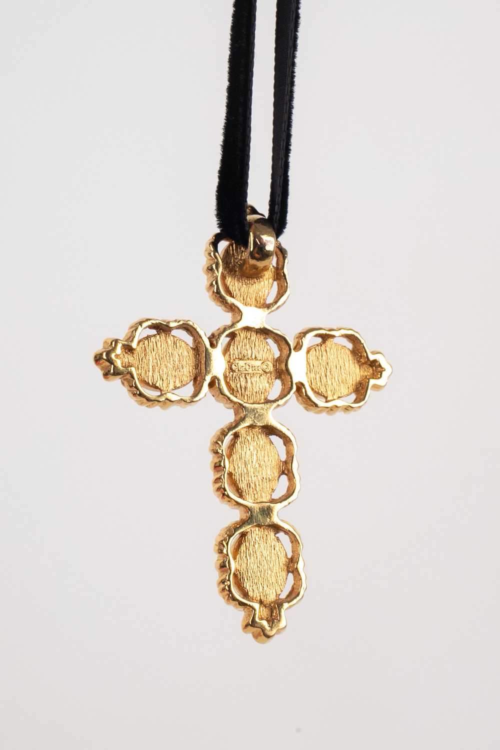 Collier croix Christian Dior - image 4