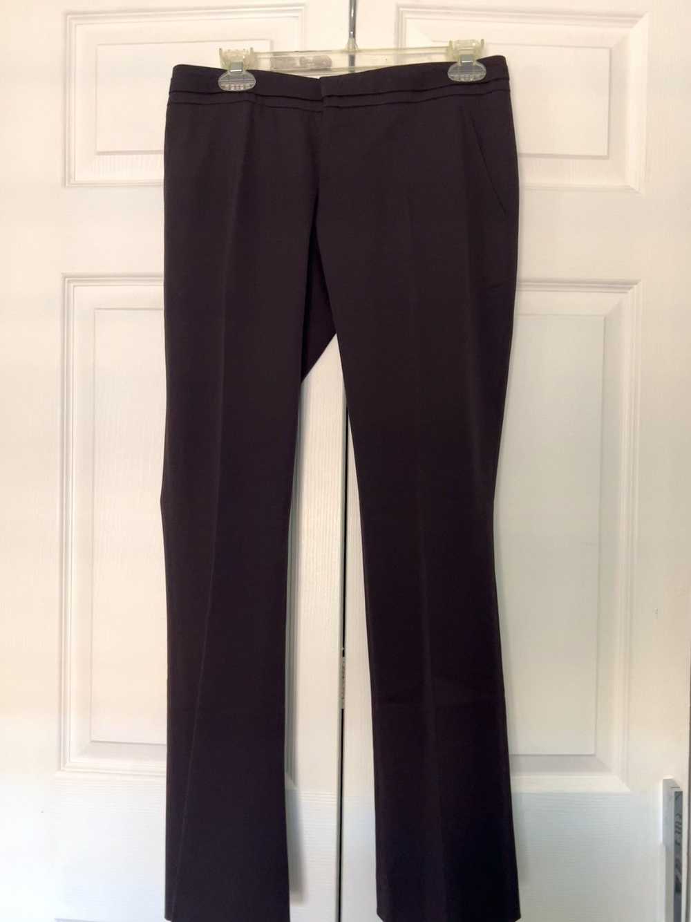 Gucci Gucci Womens Brown Straight Leg Dress Pants - image 7