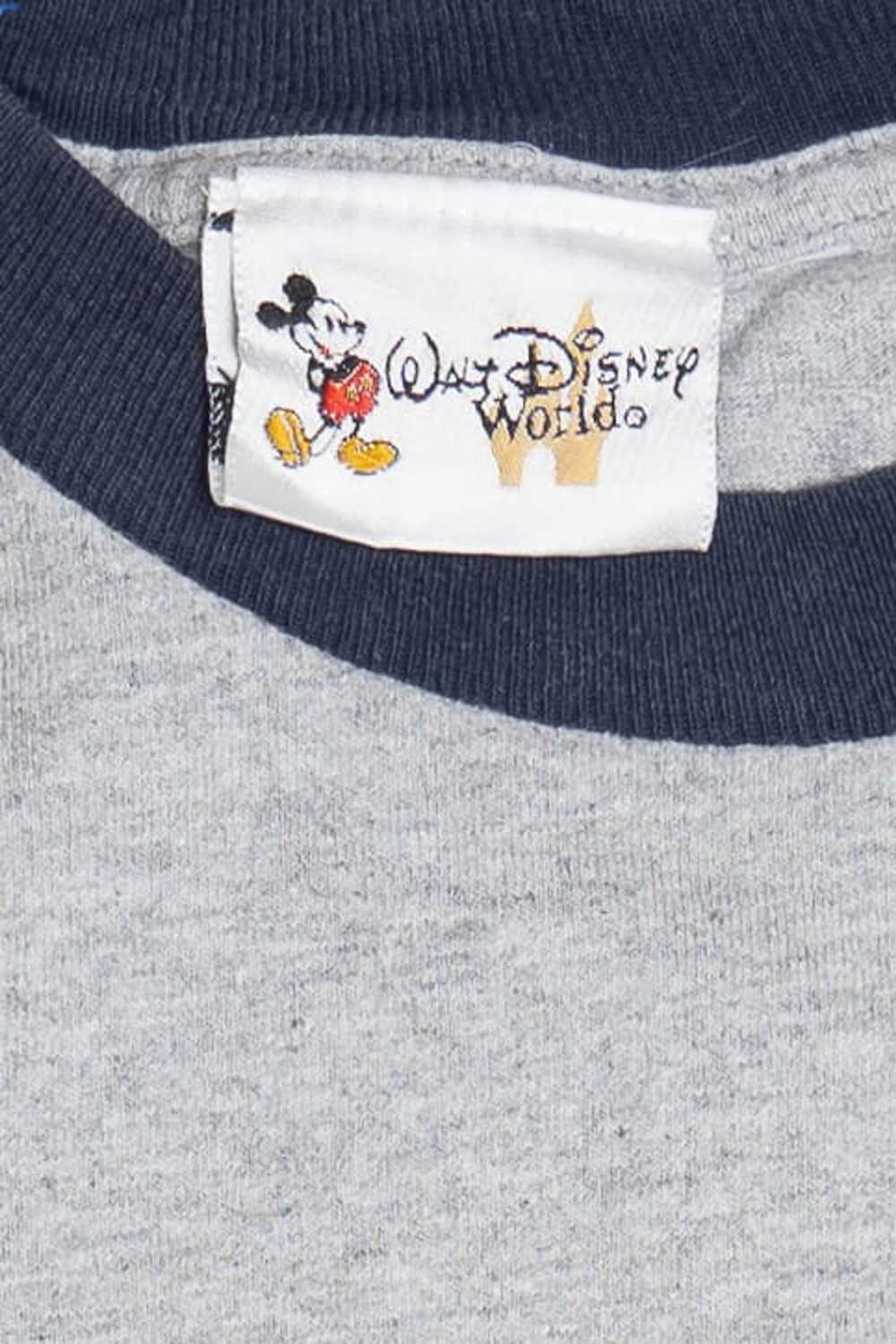 Vintage Patriotic Mickey Mouse Ringer Walt Disney… - image 3