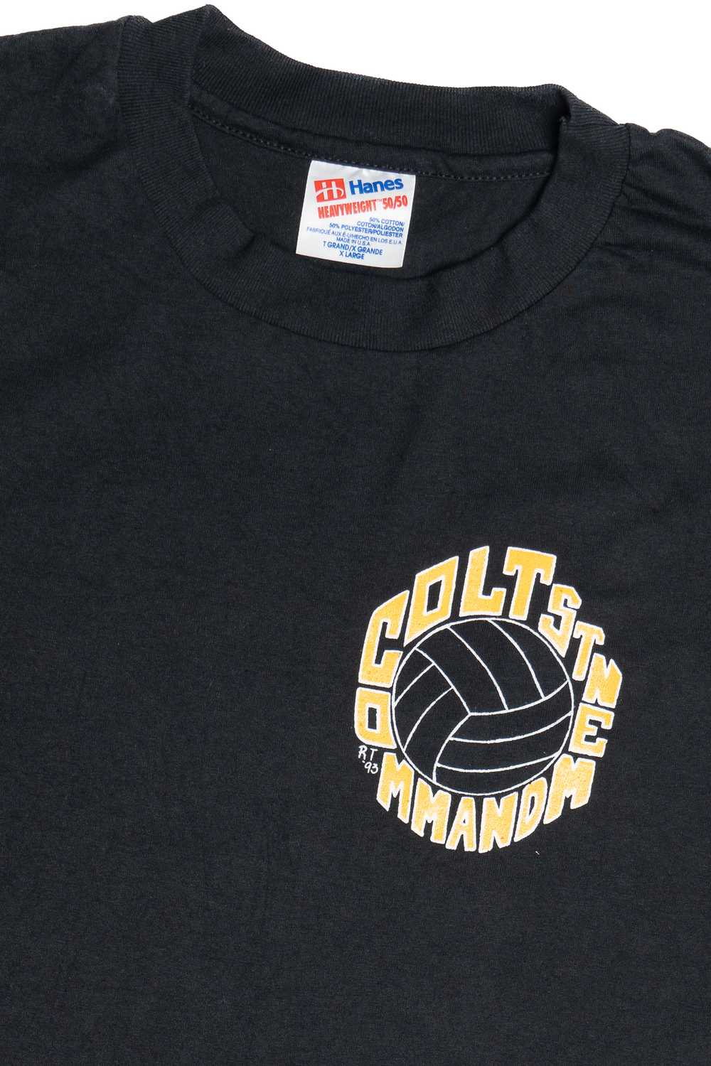 Vintage 1993 Volleyball Ten Commandments T-Shirt … - image 4