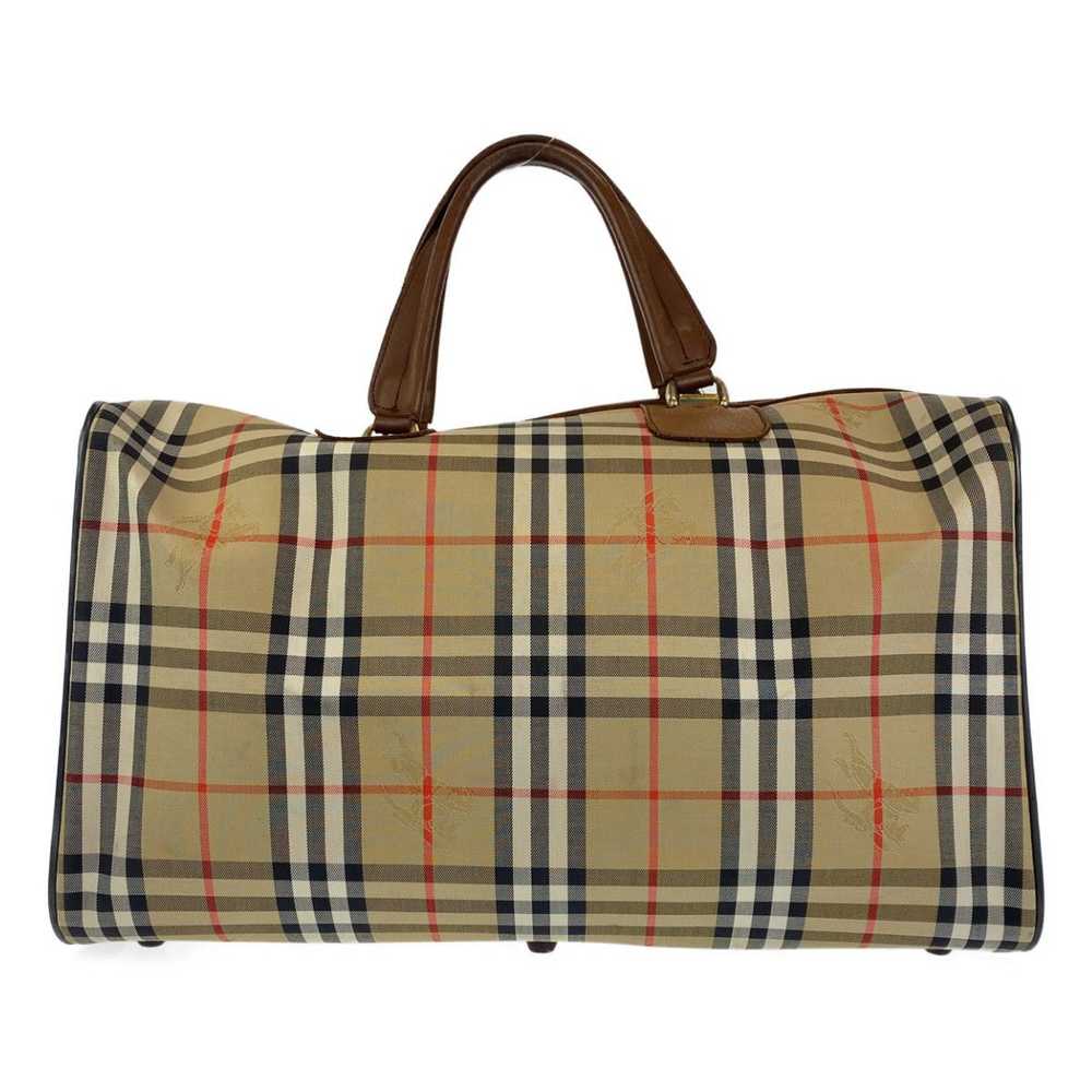 Burberry Burberry Burberry Vintage Check Canvas L… - image 2