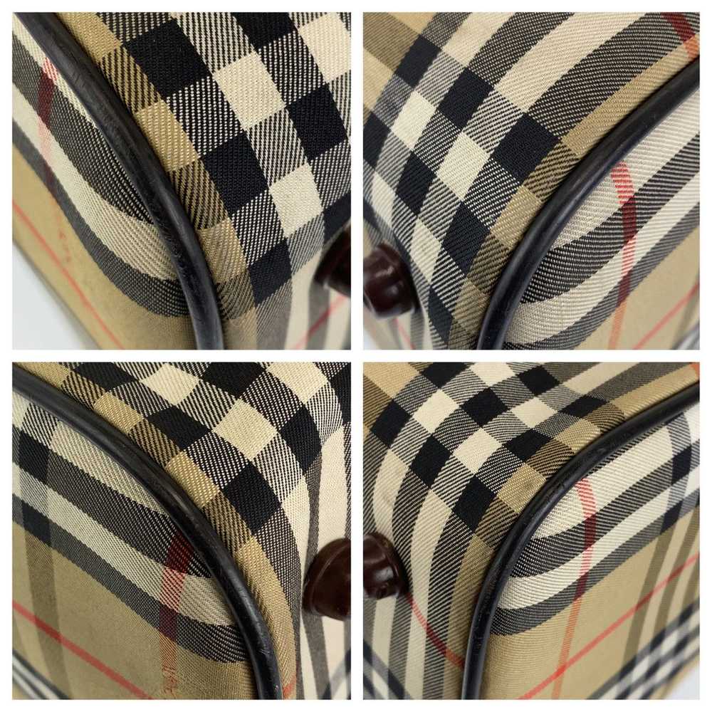 Burberry Burberry Burberry Vintage Check Canvas L… - image 5