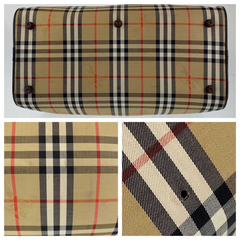 Burberry Burberry Burberry Vintage Check Canvas L… - image 7