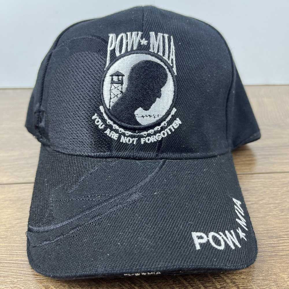 Other POW MIA Hat Not Forgotten Hat Black Hat Adj… - image 2