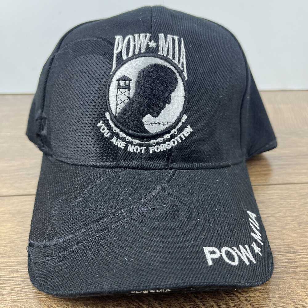 Other POW MIA Hat Not Forgotten Hat Black Hat Adj… - image 3