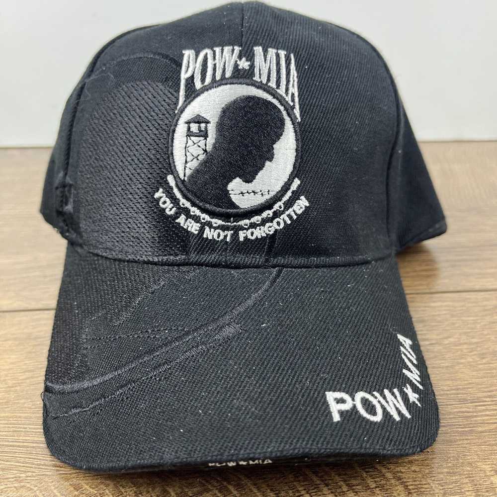 Other POW MIA Hat Not Forgotten Hat Black Hat Adj… - image 6