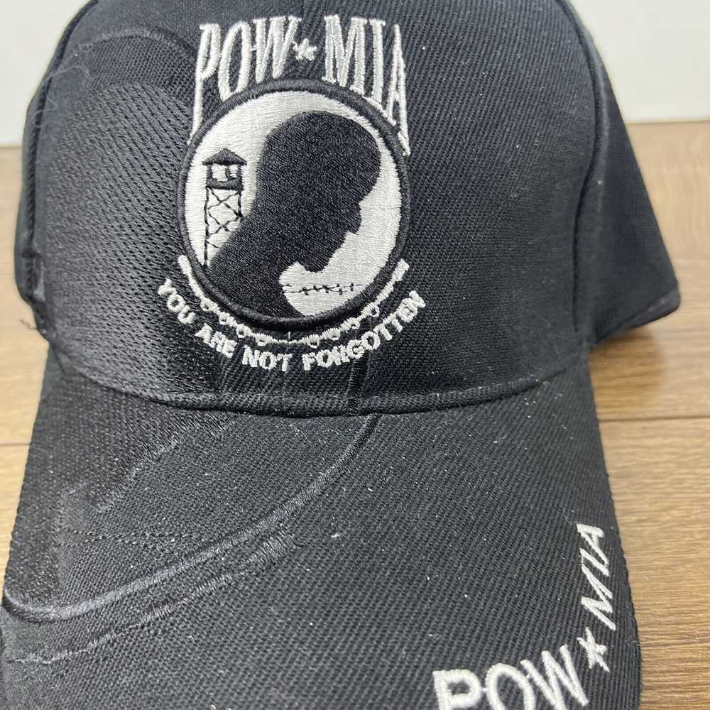 Other POW MIA Hat Not Forgotten Hat Black Hat Adj… - image 7