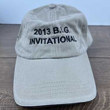 Other 2013 BIG Invitational Hat Tan Brown Hat Adj… - image 1