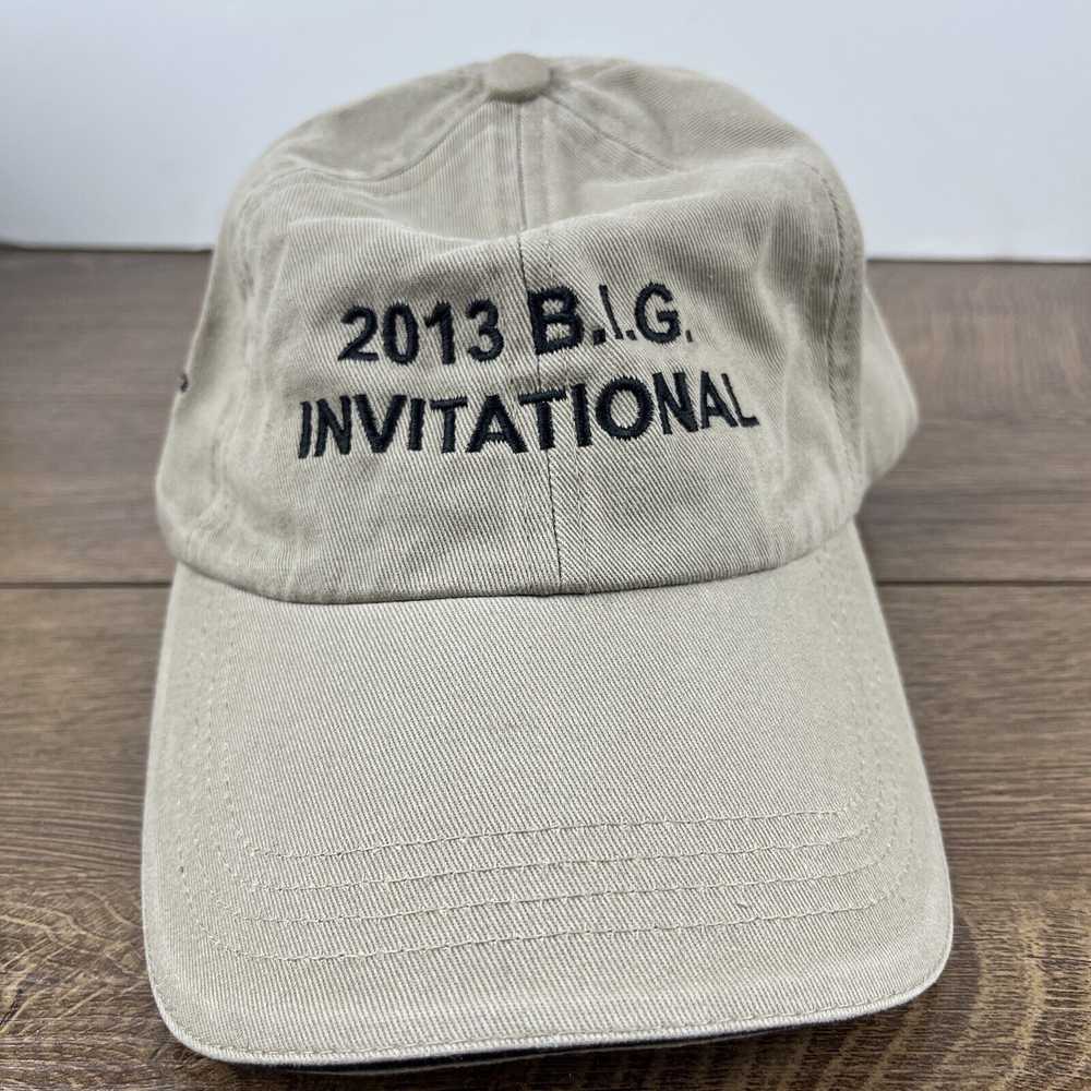 Other 2013 BIG Invitational Hat Tan Brown Hat Adj… - image 3