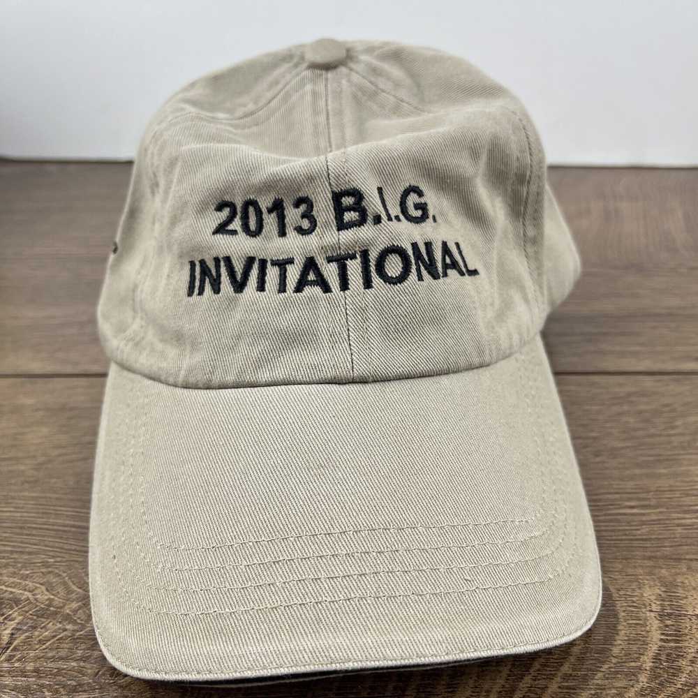 Other 2013 BIG Invitational Hat Tan Brown Hat Adj… - image 4