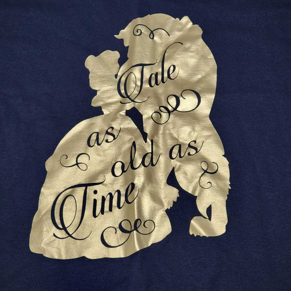 Gildan Beauty And The Beast SS Tee "Tale As Old A… - image 2