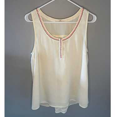 Other 41 Hawthorn Embellished Sleeveless Blouse Ta