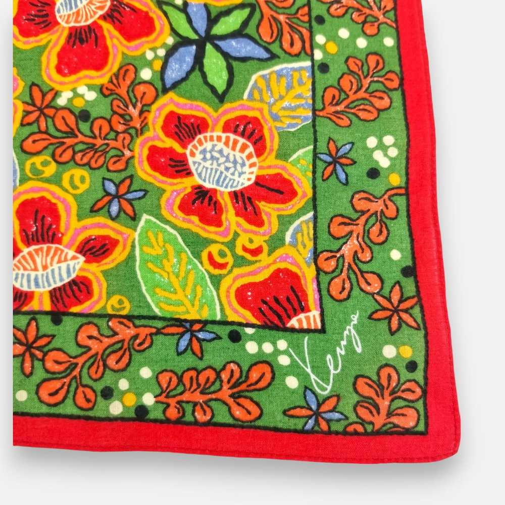 Kenzo × Vintage Vintage Kenzo Handkerchief Bandan… - image 3