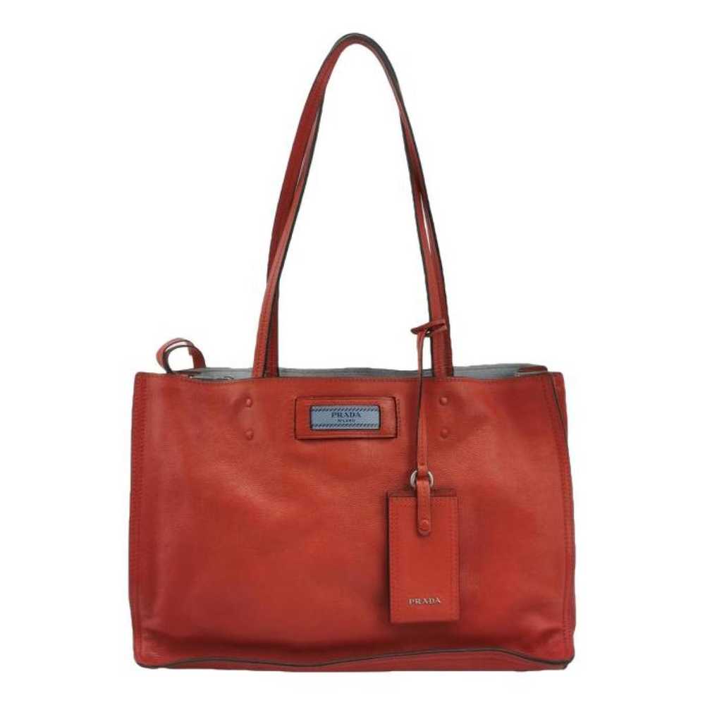 Prada Etiquette leather handbag - image 1