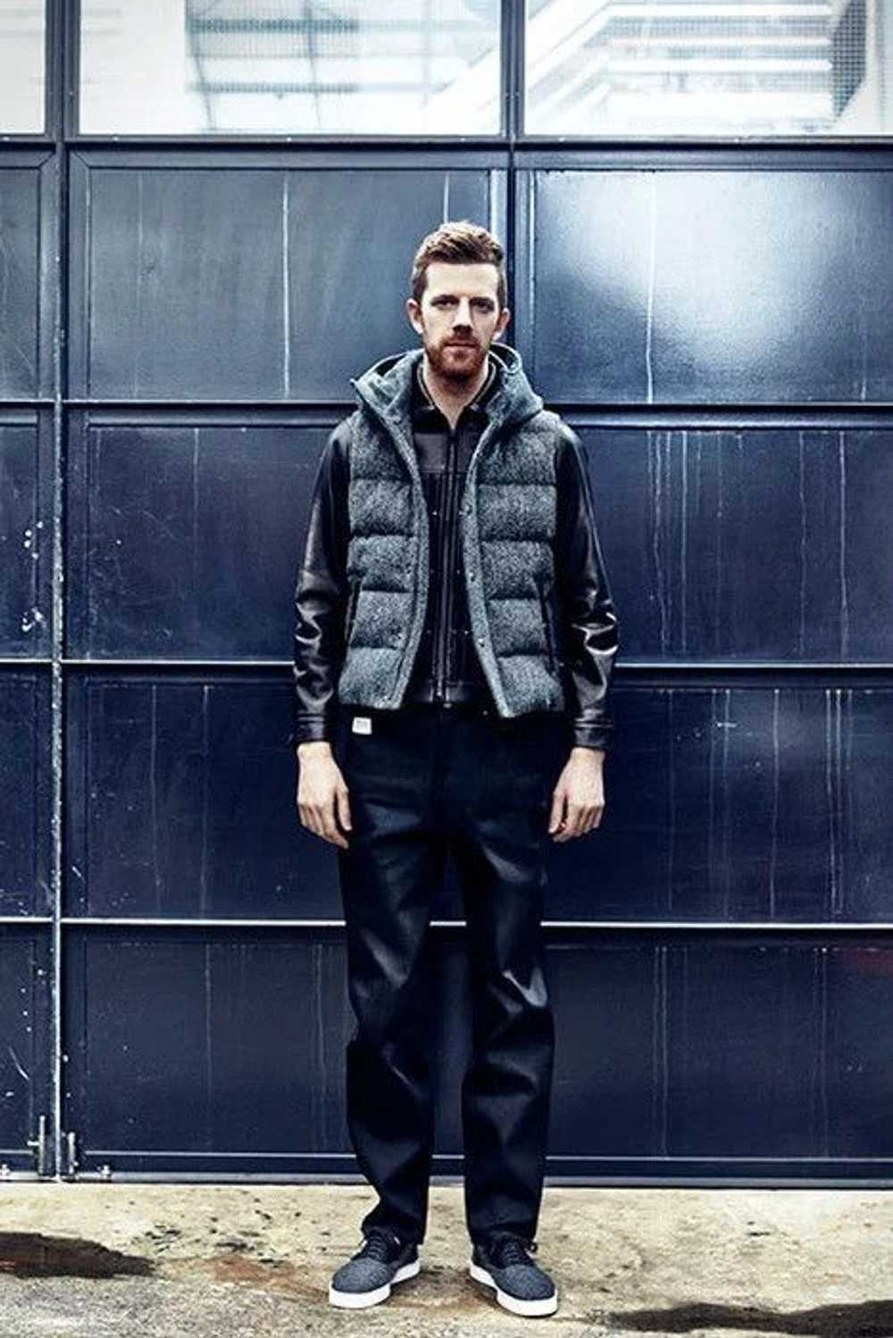 Harris Tweed × Japanese Brand AW15 puffer vest - image 1