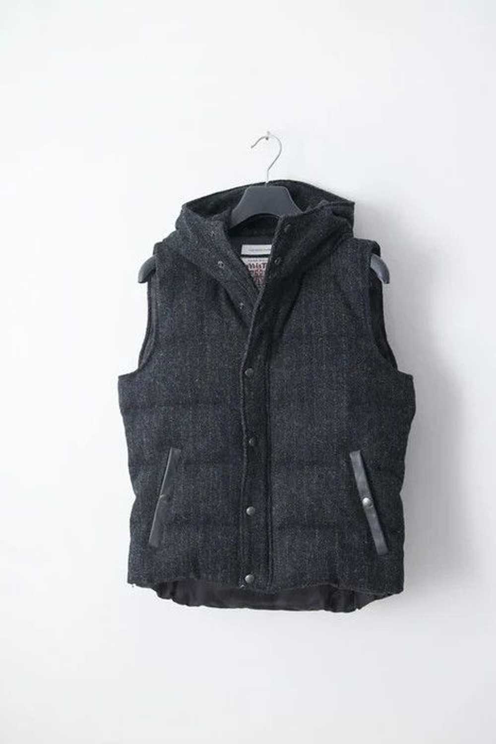 Harris Tweed × Japanese Brand AW15 puffer vest - image 2