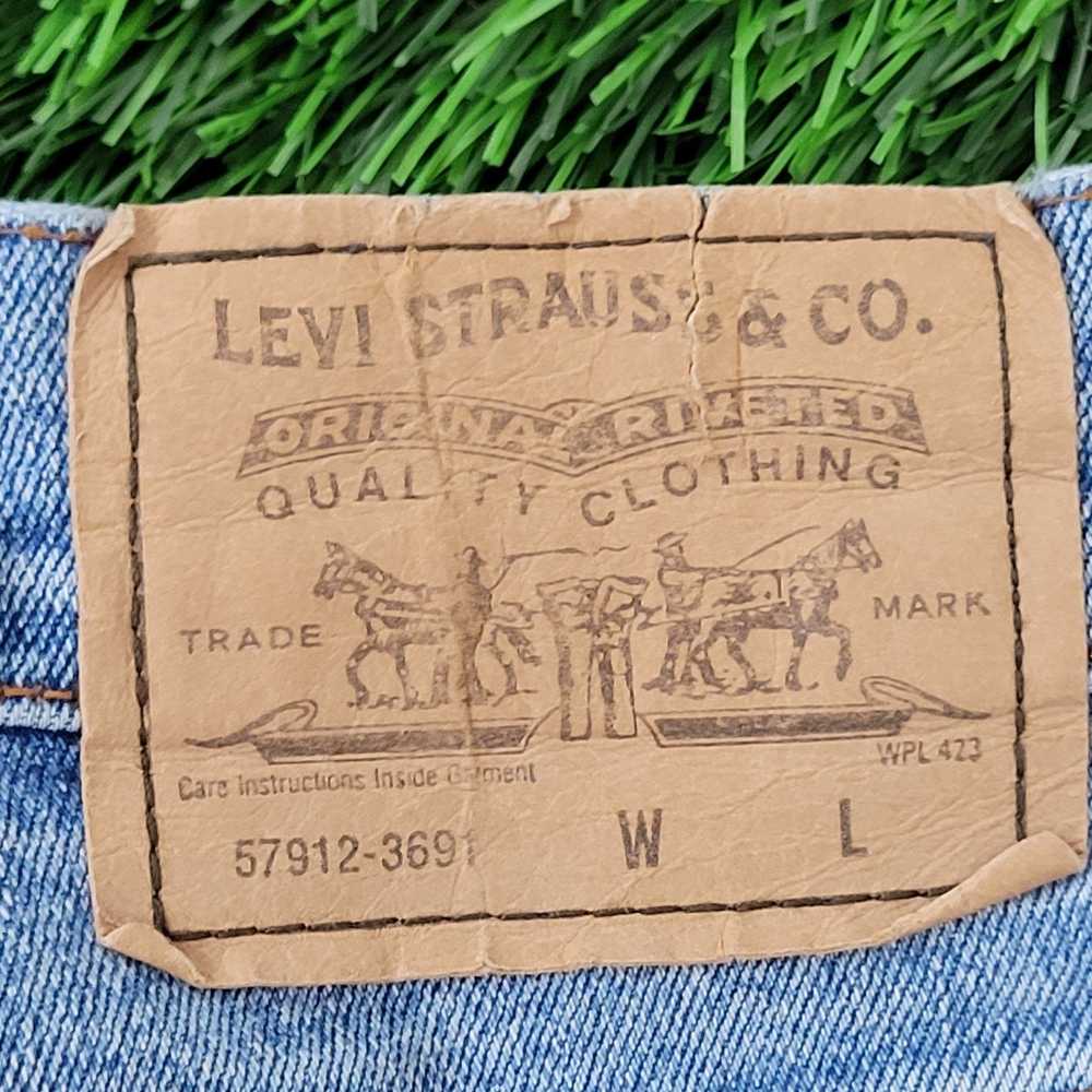 Levi's Vintage LEVIS 726 Mom Jeans Womens 0 24x30… - image 4