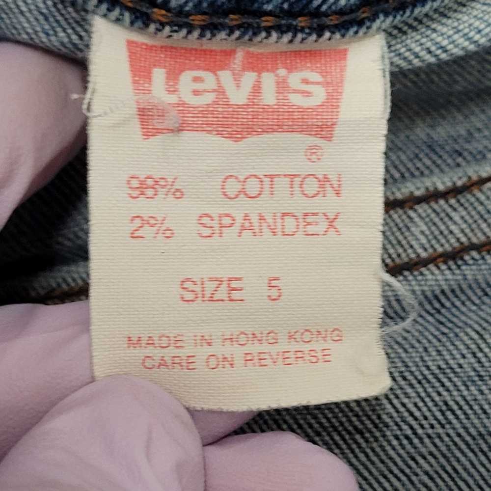 Levi's Vintage LEVIS 726 Mom Jeans Womens 0 24x30… - image 6