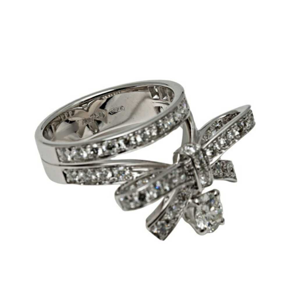 Chanel Chanel Ruban de K18WG White Gold Ring F - image 5