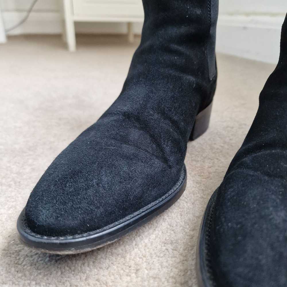 From The First AW18 Black Suede Chelsea 'Luca' Bo… - image 2