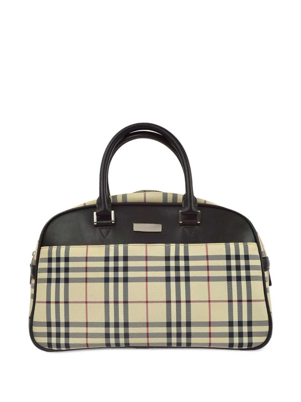 Burberry Pre-Owned 1990-2000s Vintage Check handb… - image 1