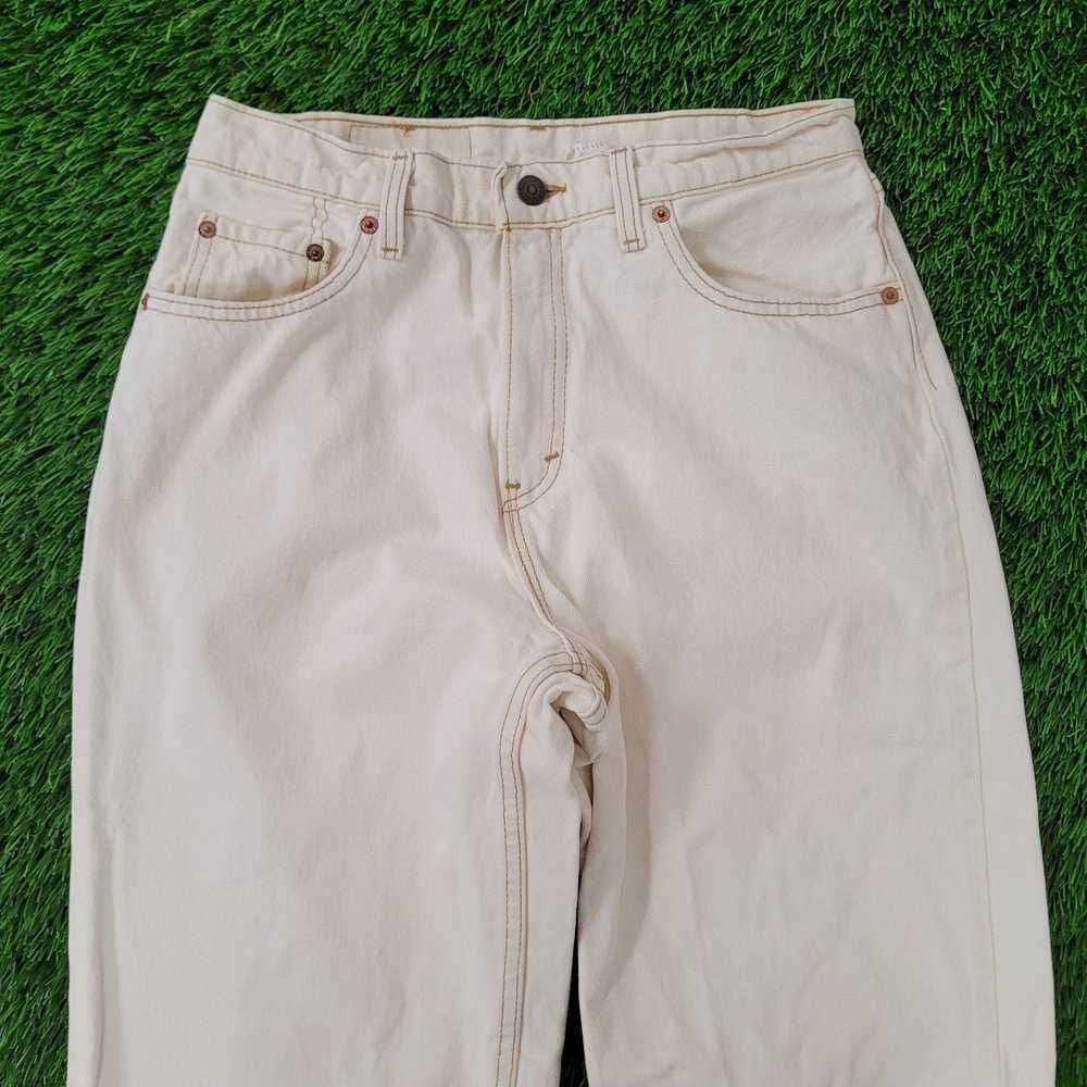 Levi's Vintage LEVIS Mom Jeans Womens 6 29x32 Ivo… - image 11