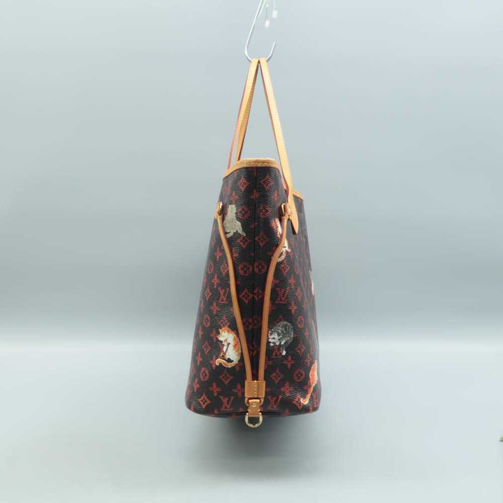 Louis Vuitton Neverfull leather handbag - image 2