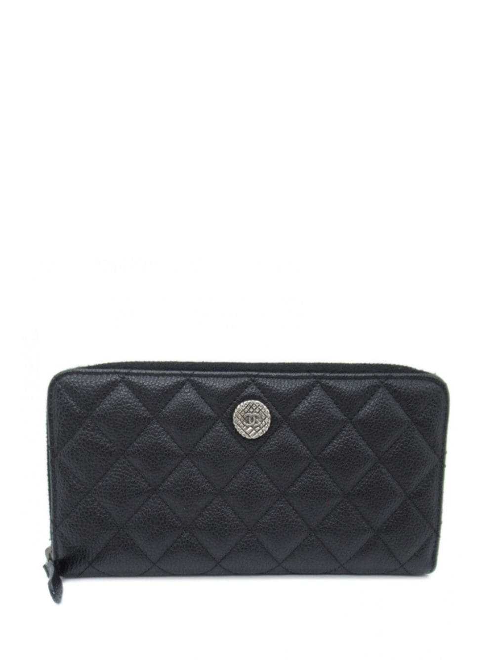 CHANEL Pre-Owned 2015-2016 CC diamond-quilted wal… - image 1