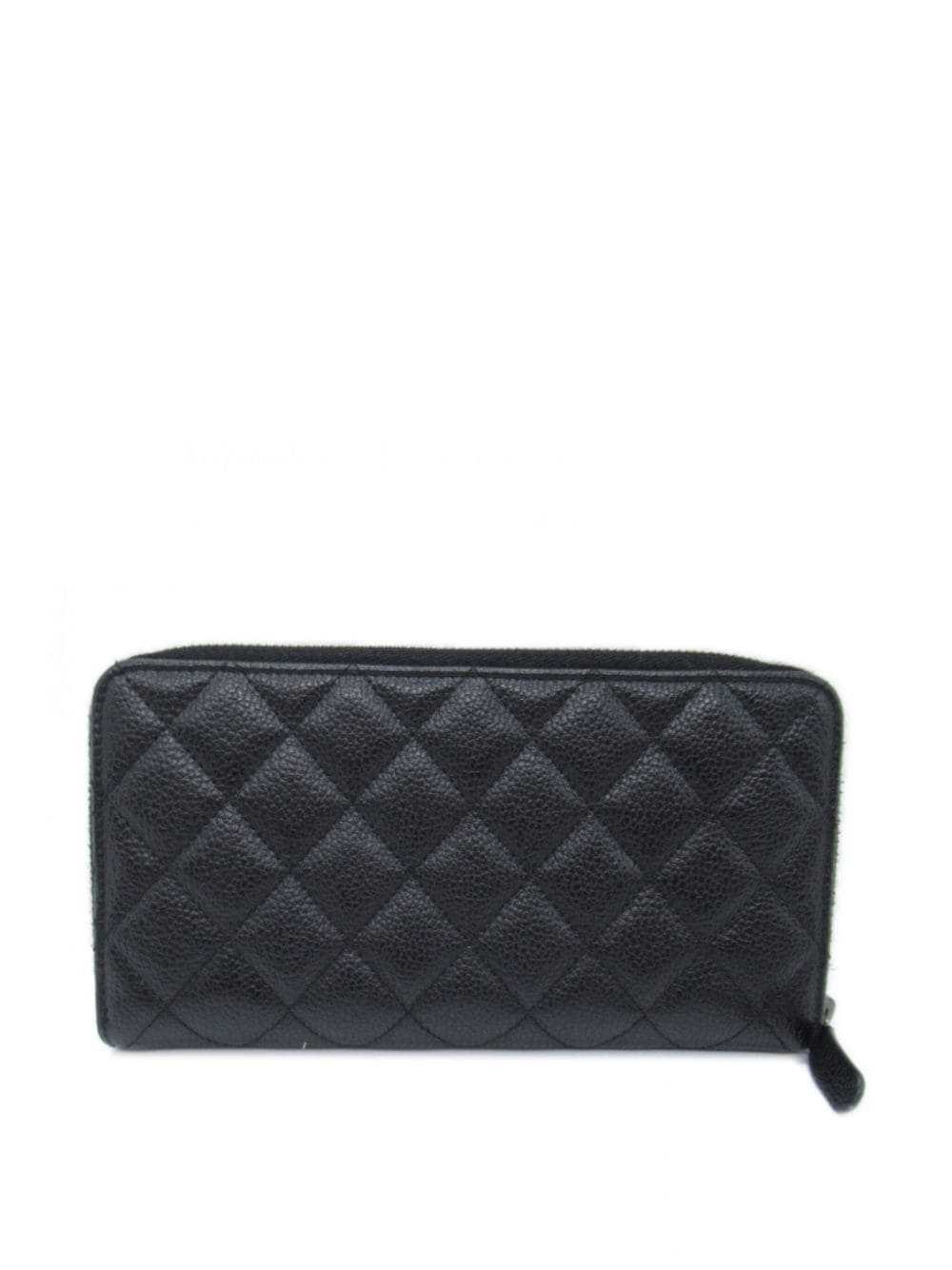 CHANEL Pre-Owned 2015-2016 CC diamond-quilted wal… - image 2