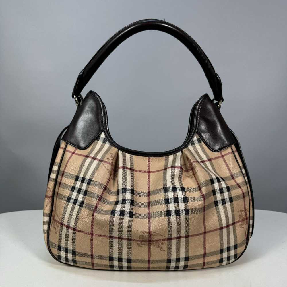 Burberry BURBERRY Classic Haymarket Check Brookly… - image 1