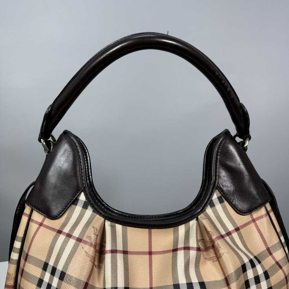 Burberry BURBERRY Classic Haymarket Check Brookly… - image 4