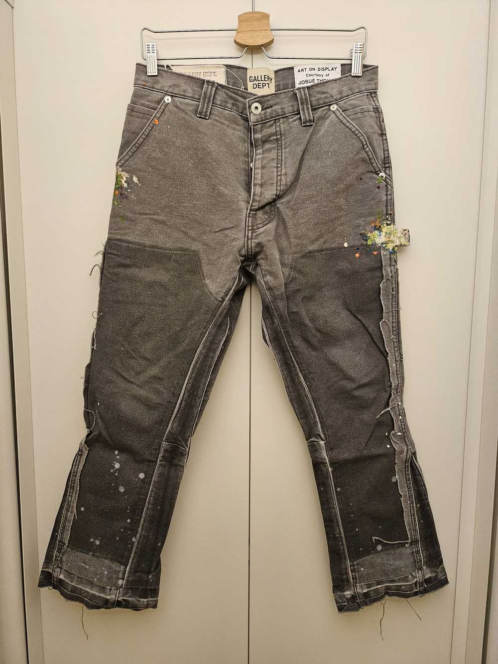 Gallery Dept. Carpenter Flare Paint Splatter Jeans - image 1