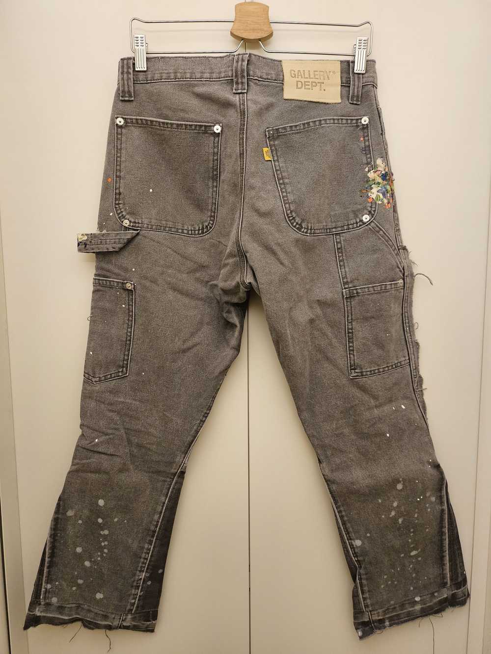 Gallery Dept. Carpenter Flare Paint Splatter Jeans - image 2