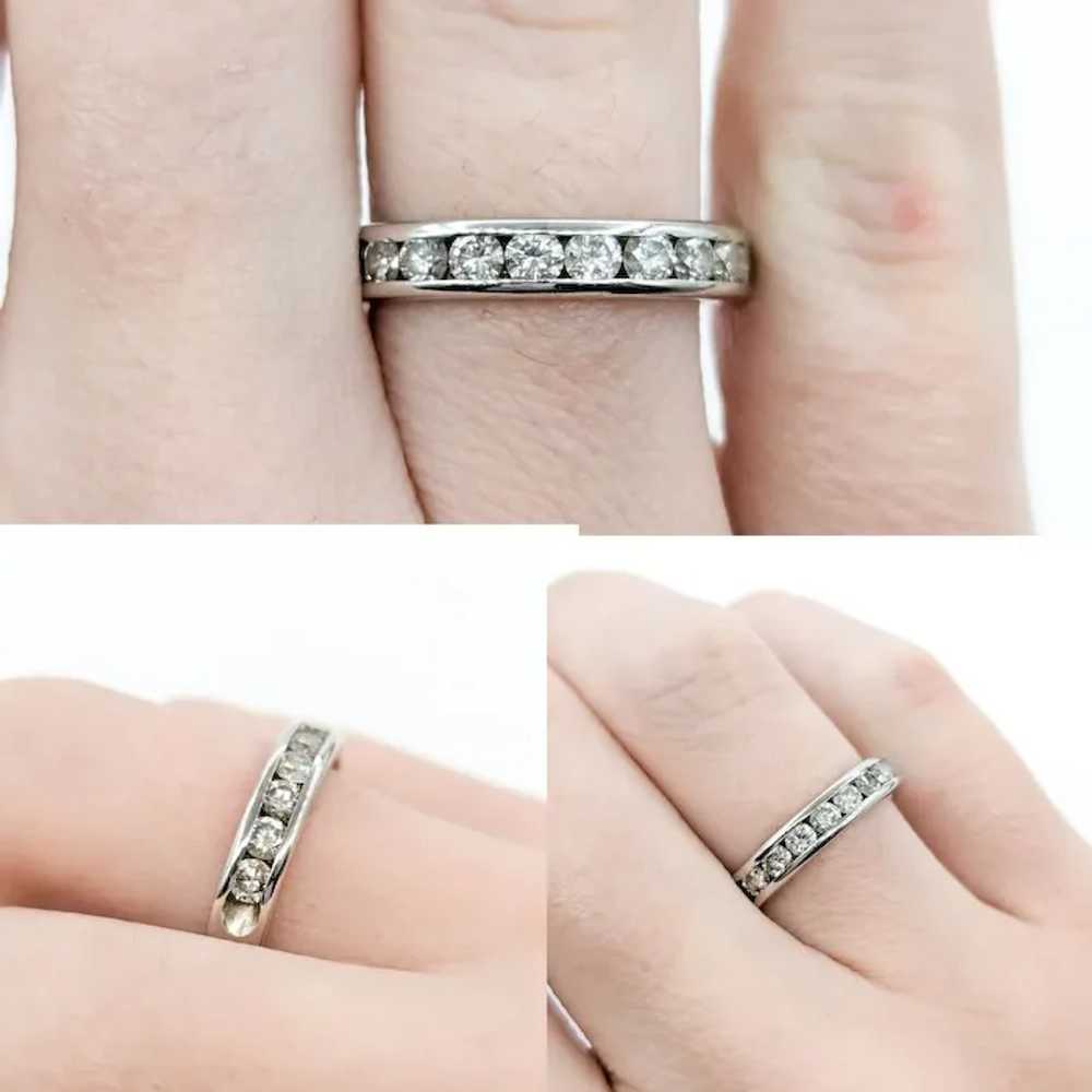 Timeless Sparkle: 14k White Gold Diamond Ring - image 2