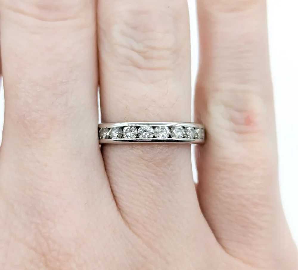 Timeless Sparkle: 14k White Gold Diamond Ring - image 7