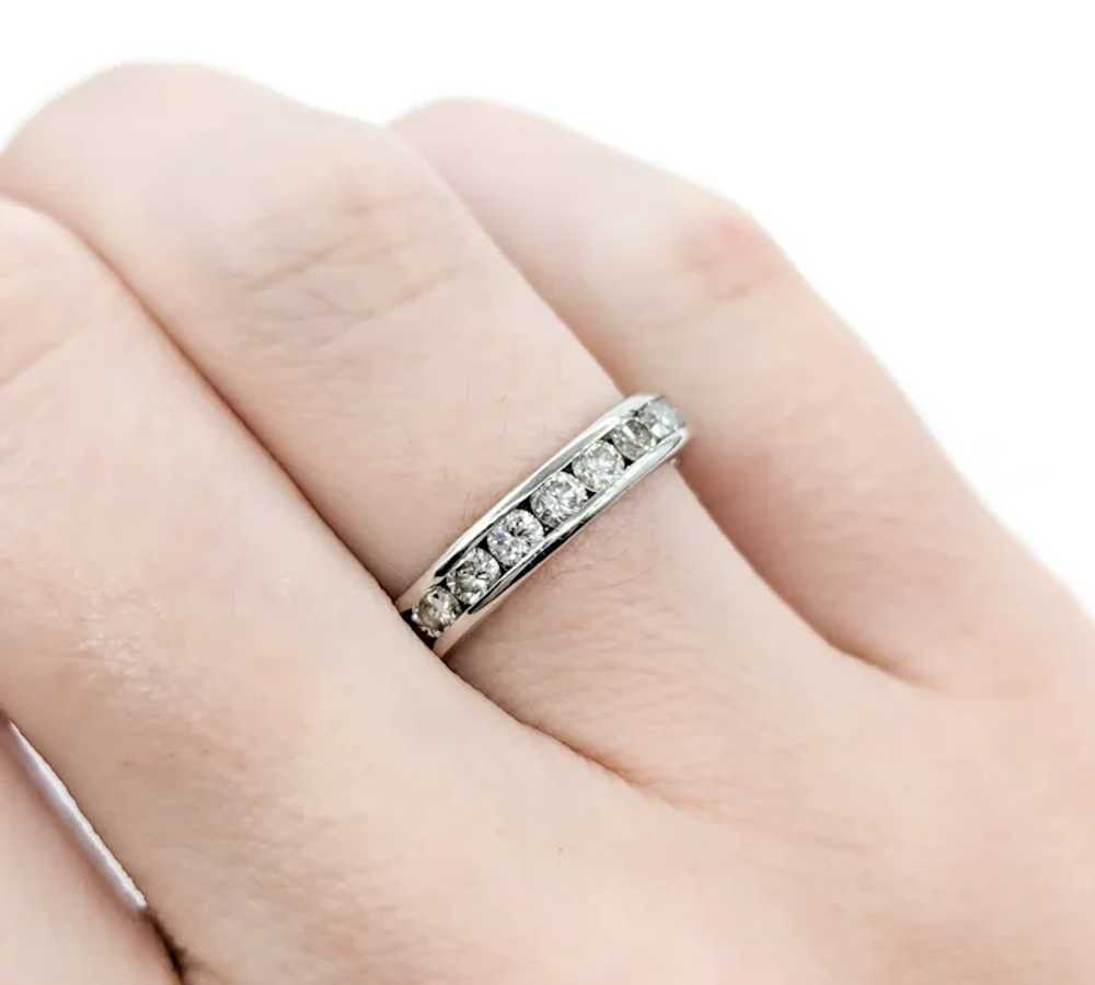 Timeless Sparkle: 14k White Gold Diamond Ring - image 8