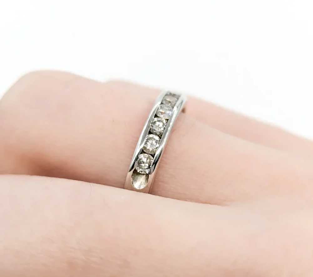 Timeless Sparkle: 14k White Gold Diamond Ring - image 9