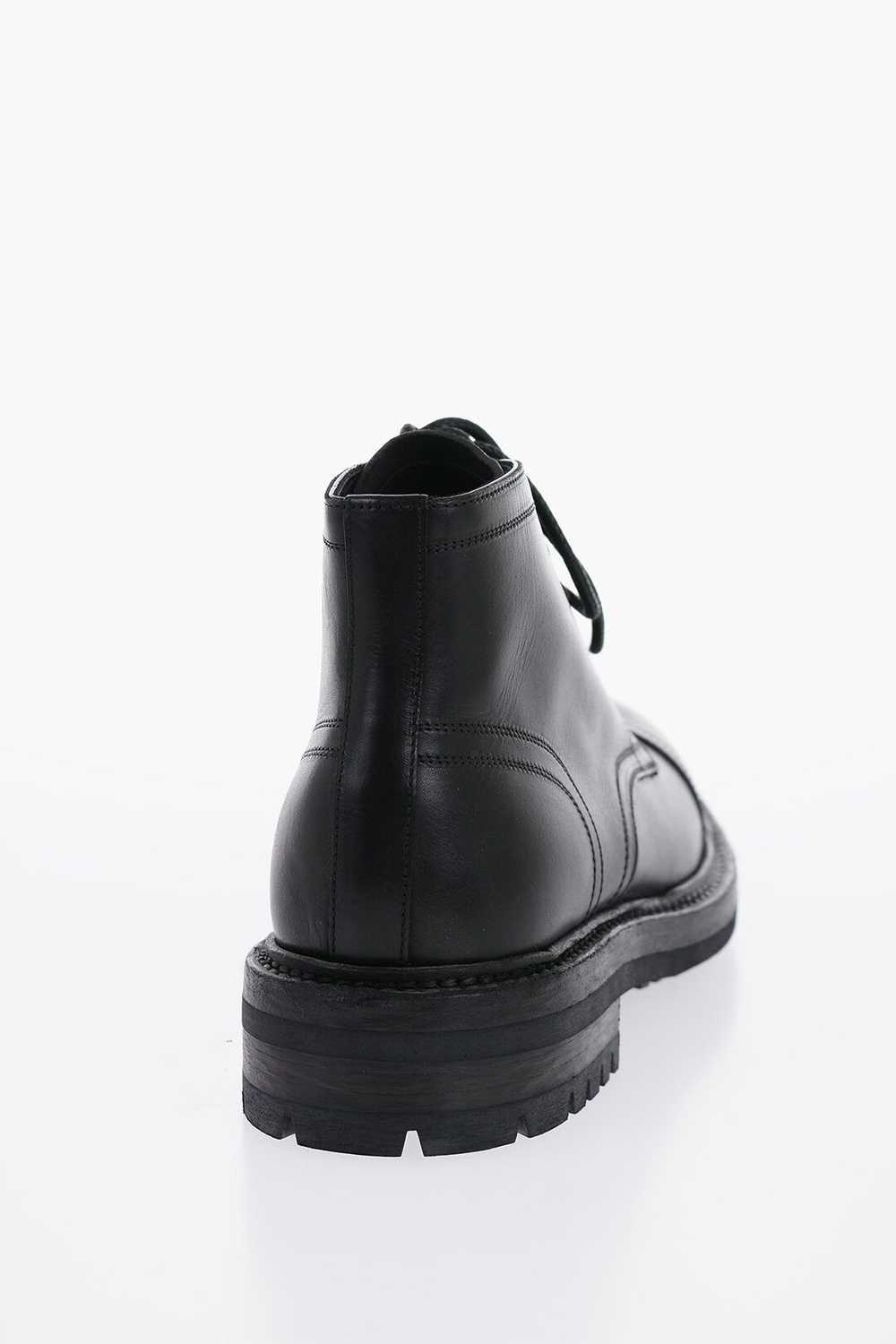 Dolce & Gabbana og1mm0824 Ankle Leather Combat Bo… - image 3