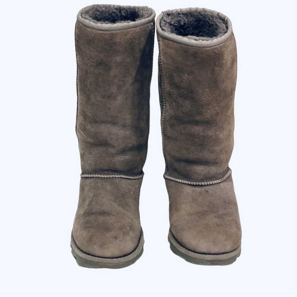 Ugg UGG Tall Classic Boots Grey Gray Fur Lined Th… - image 4