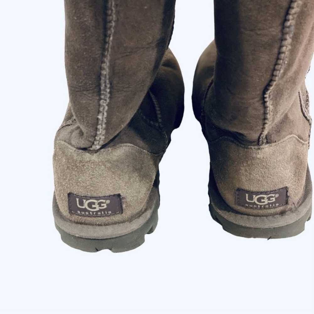 Ugg UGG Tall Classic Boots Grey Gray Fur Lined Th… - image 5