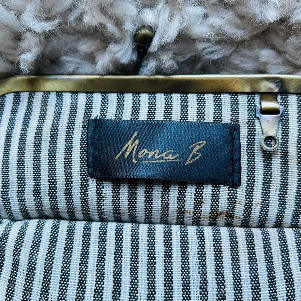 Mona B Vintage Recycled Canvas Wristlet Crossbody… - image 5